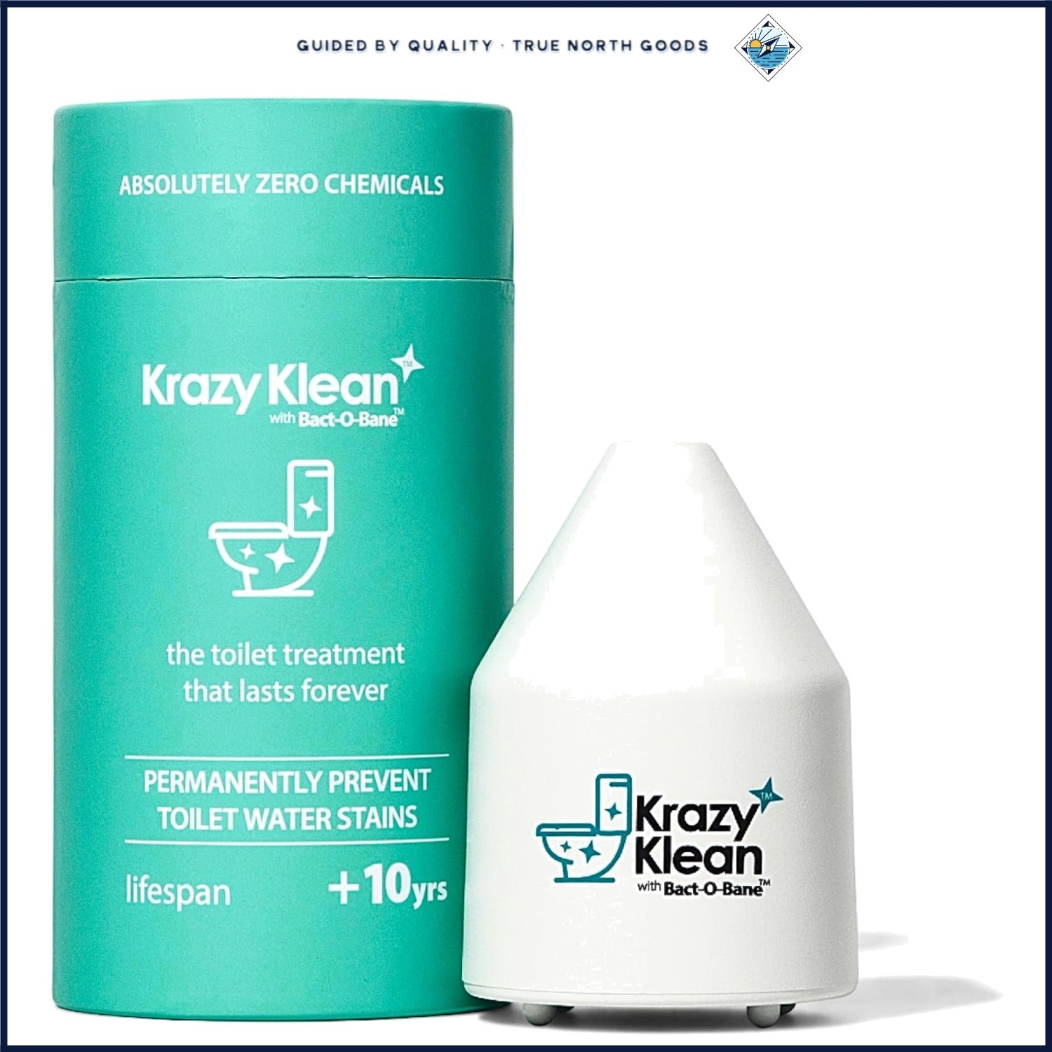 Automatic Toilet Cleaner for Continuous Flush Maintenance, No Scrubbing Needed