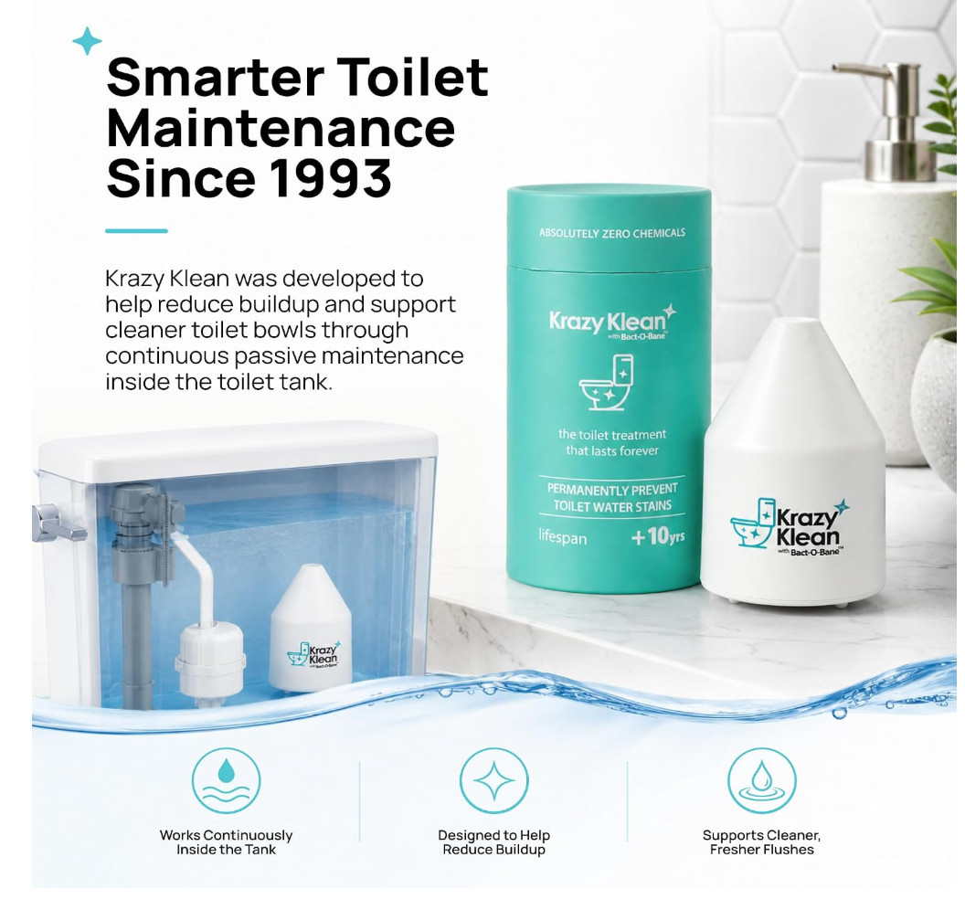 Krazy Klean Pro Toilet Cleaner Household Cleaning Solution | Pack of 1