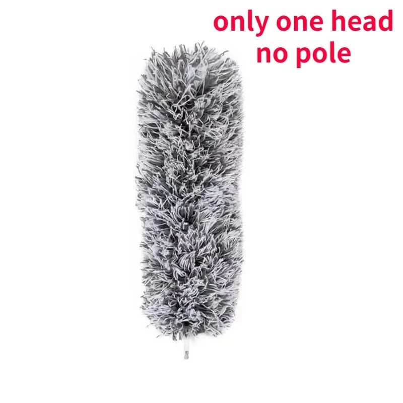 Retractable Duster Stainless Steel 2.8M Longhandle Dusting Chicken Dust Tools Ca