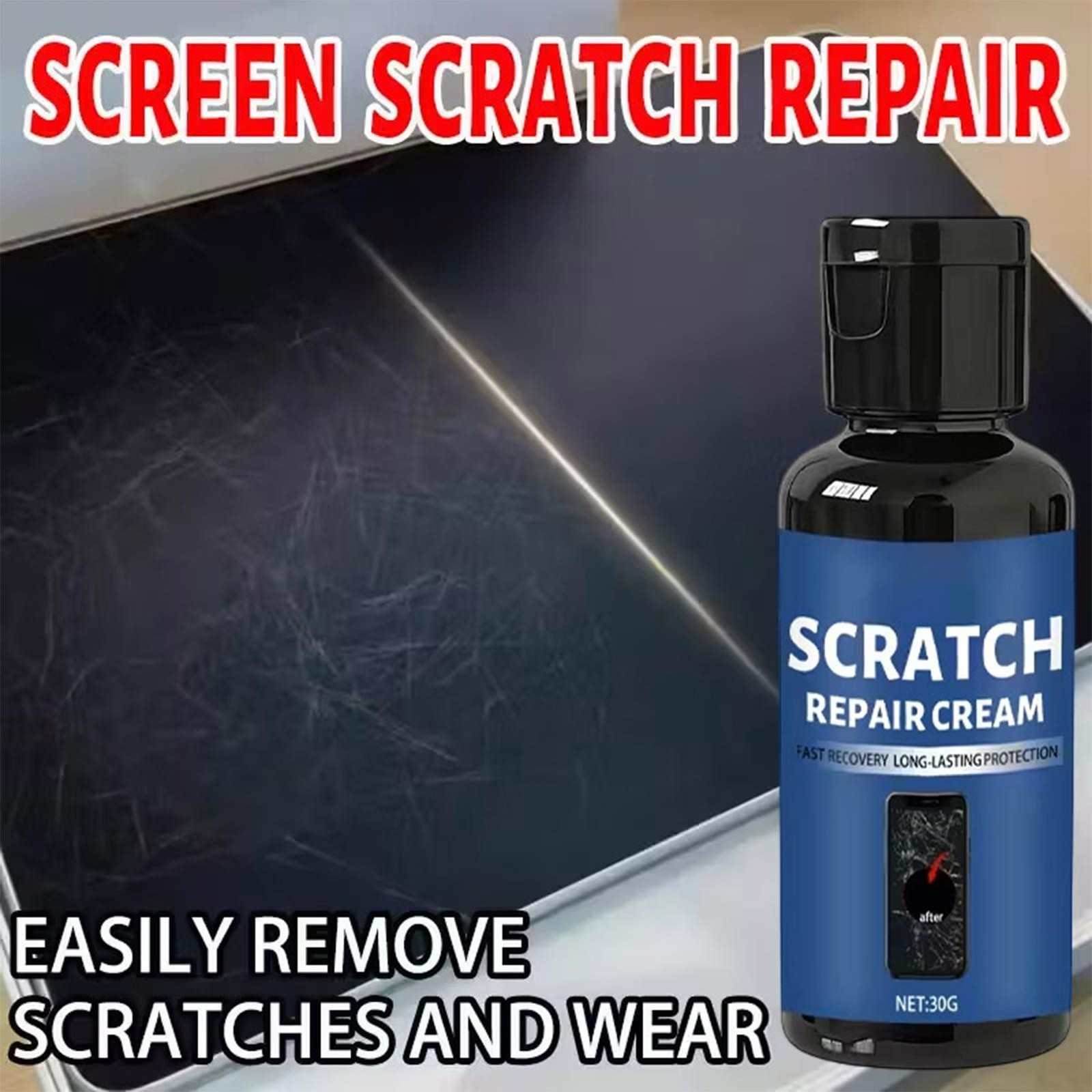 Screen Scratch Remover Polish Coating Cleaner Wax 30g Camera Lens Scratch Remove