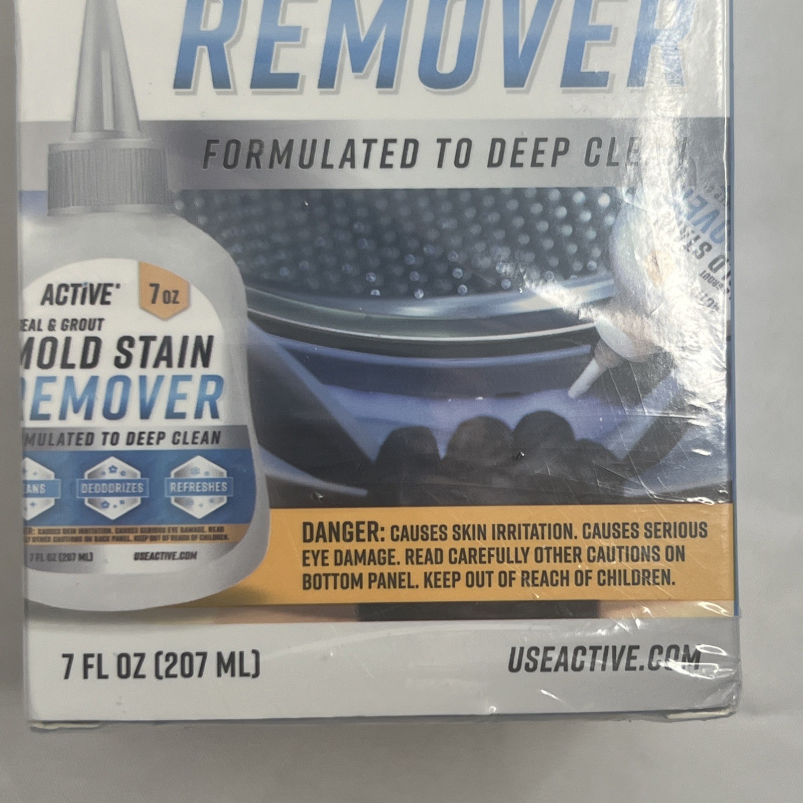 Active MOLD STAIN REMOVER Seal and Grout Deep Clean 7oz NEW SEALED Free Shipping