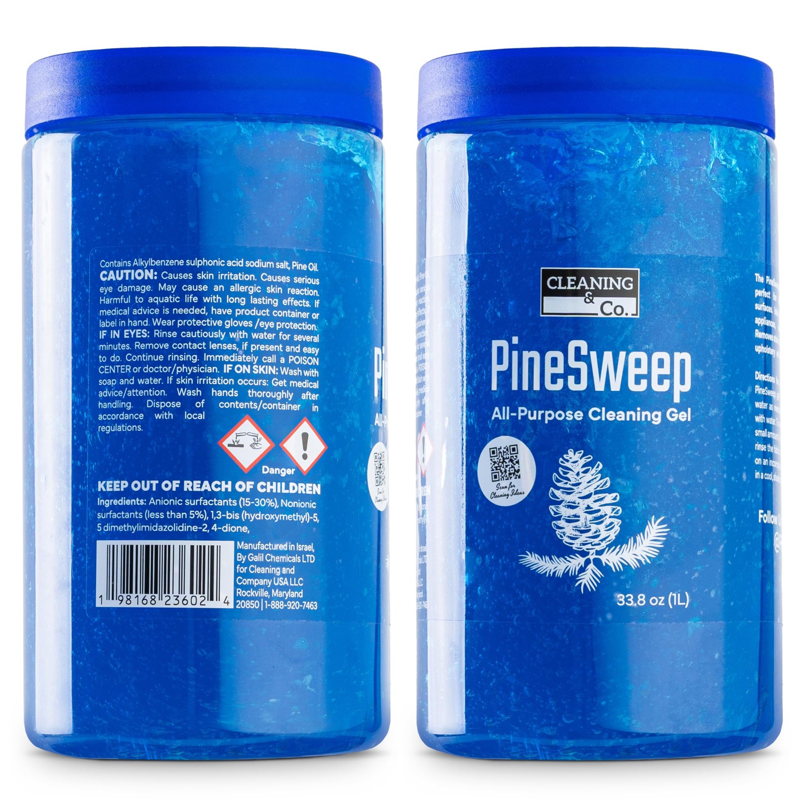 All-Purpose Cleaning Gel with Pine Oil – Multipurpose Household Cleaner for B…
