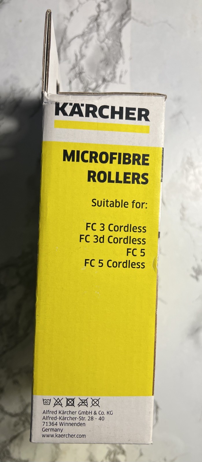 Kärcher FC Floor Cleaner Microfiber Multi-Surface Replacement Roller – 2-Pack