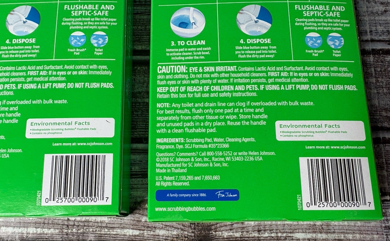 Scrubbing Bubbles Fresh Brush Flushable Refills 10 ct SEALED Citrus (Lot Of 4)