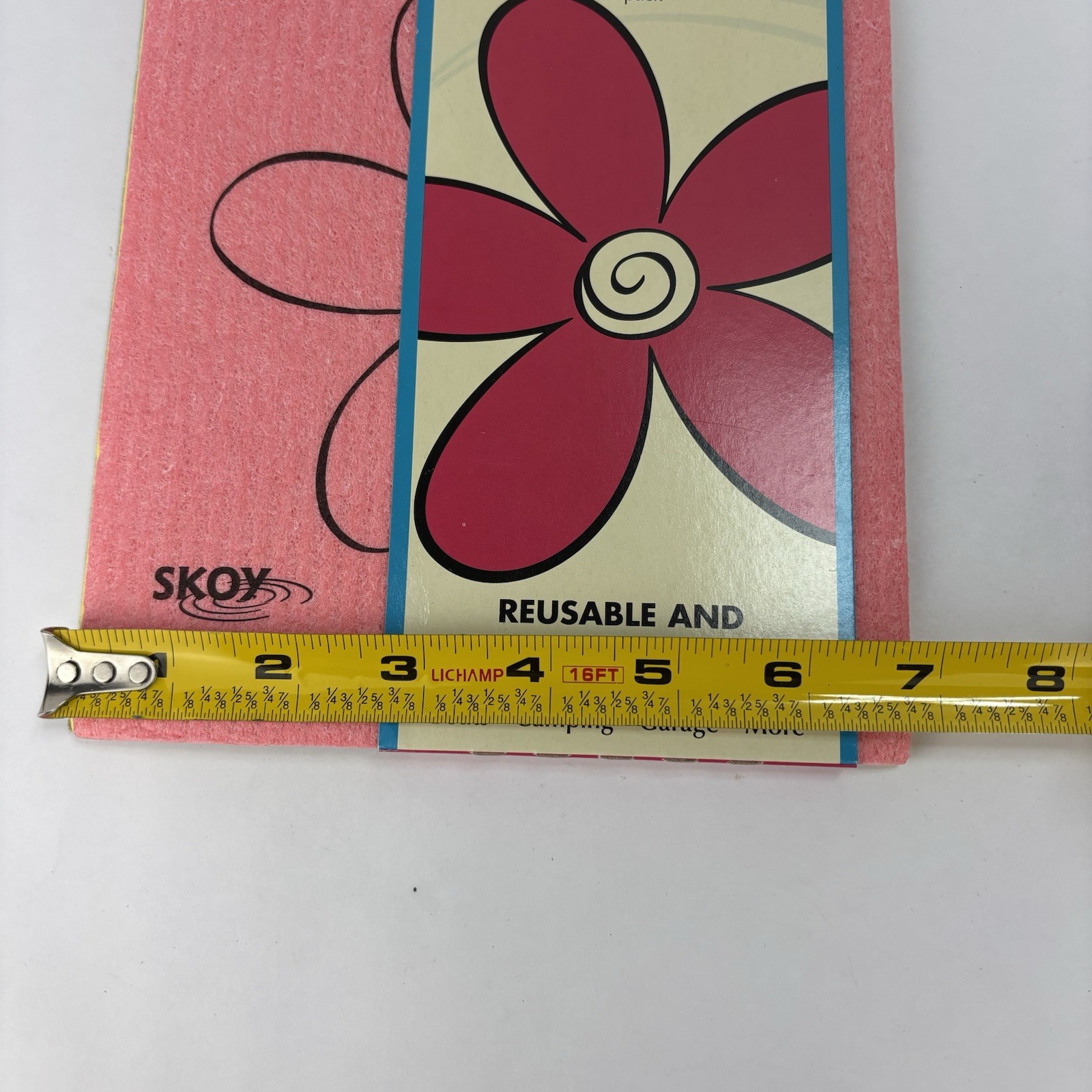 Vintage Skoy Sponge Cloth 4 Pack NEW Made In Germany