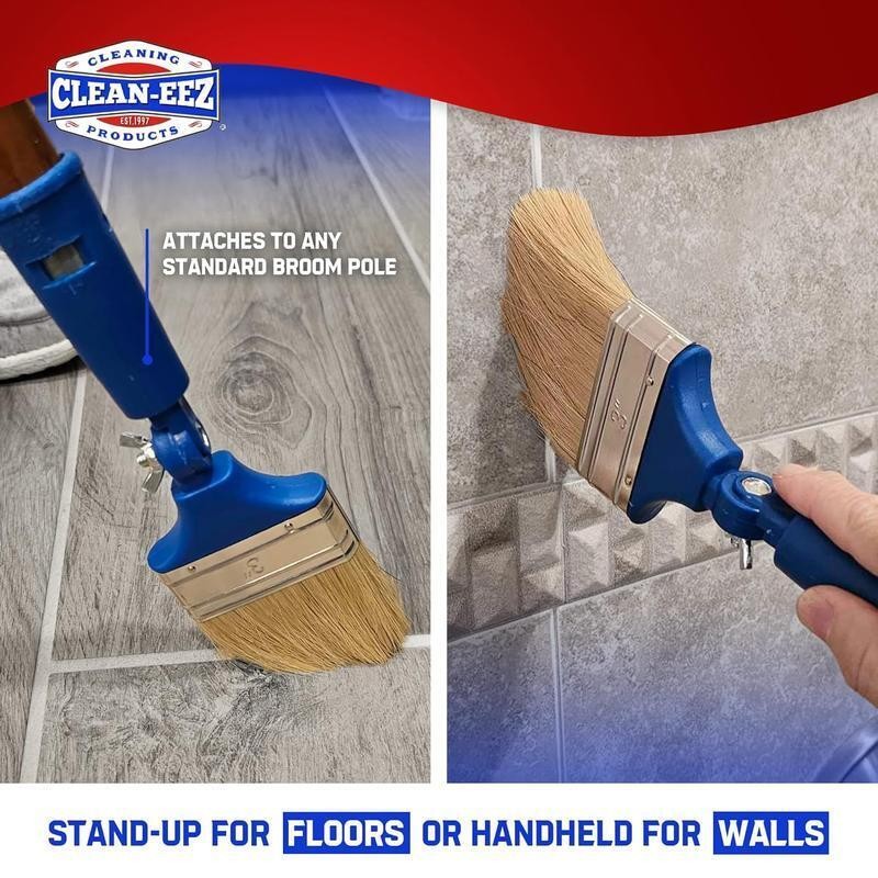 Grout Sealer Brush Combo Heavy Duty Protection Tile Shower Kitchen Bathroom 32oz