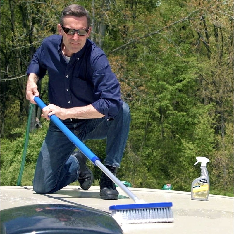 Rubber Roof Cleaner Conditioner RV EPDM Non-toxic Biodegradable UV Protection US