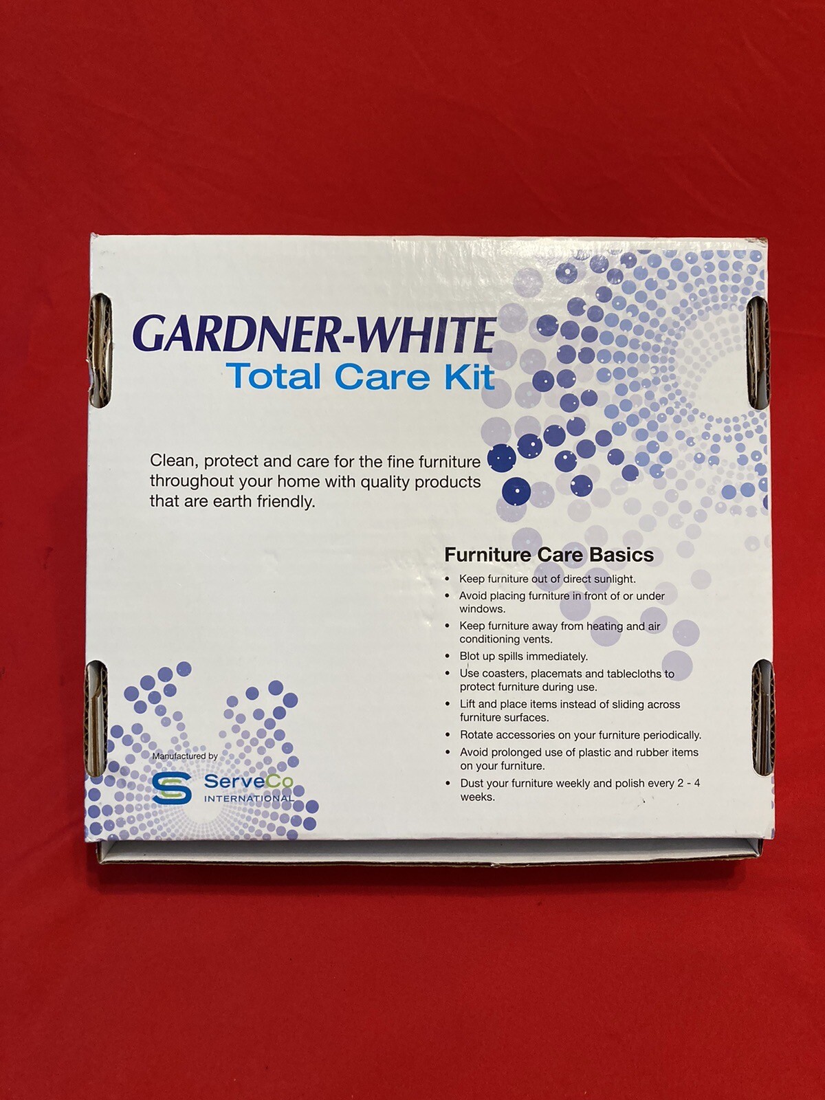 Gardner White Total Care Furniture Kit / Serveco / Leather Wood All Purpose