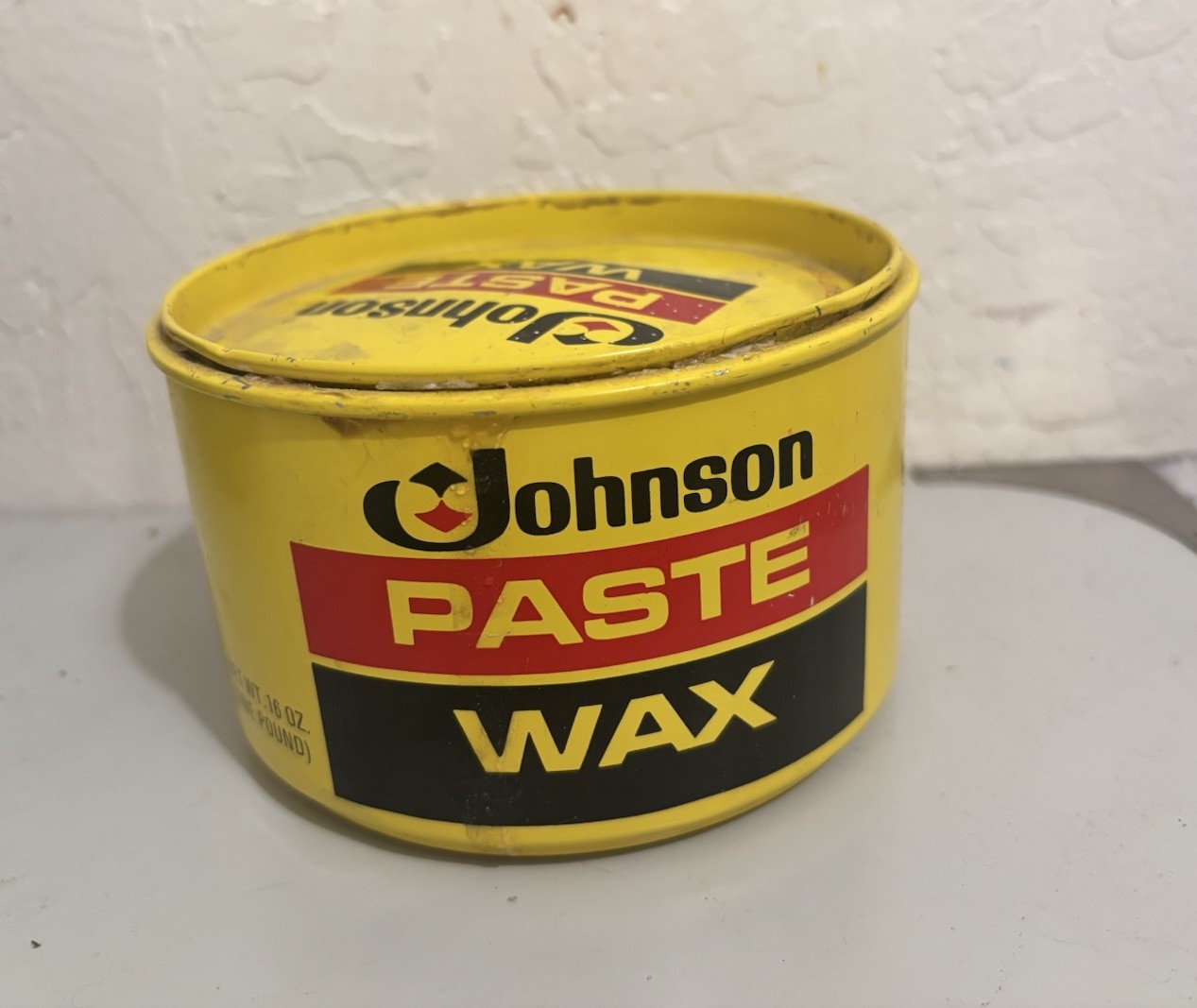 Discontinued Johnson Paste Wax 75% or More Left Weighs 14 Oz.