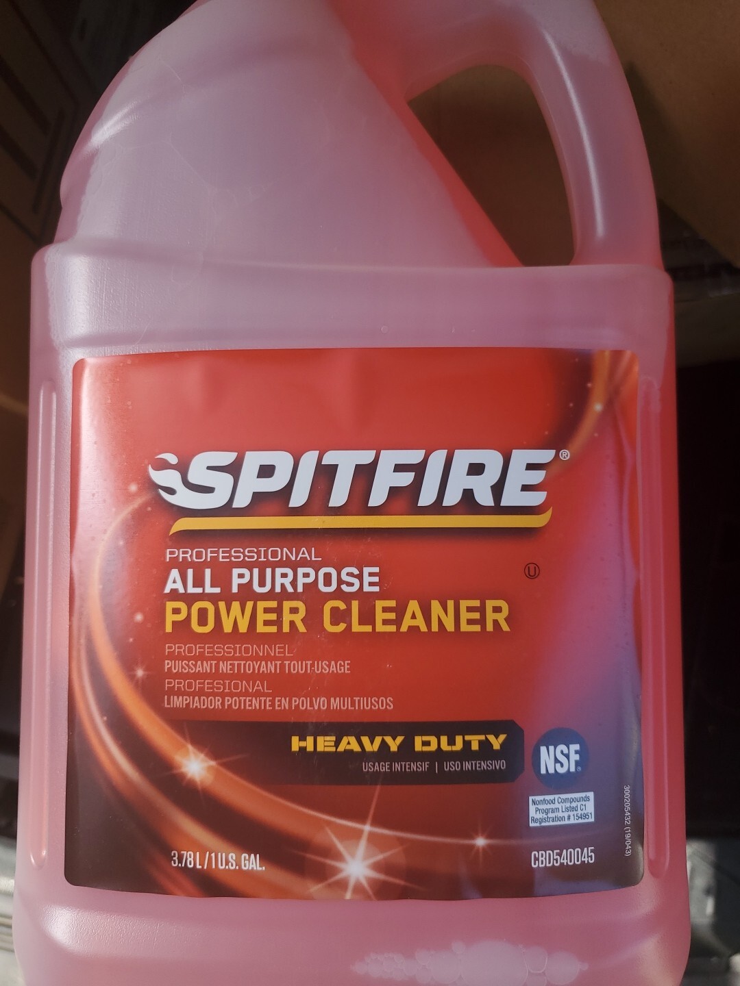 Diversey Spitfire Professional All-purpose Heavy Duty Cleaner 2 Gallons/case