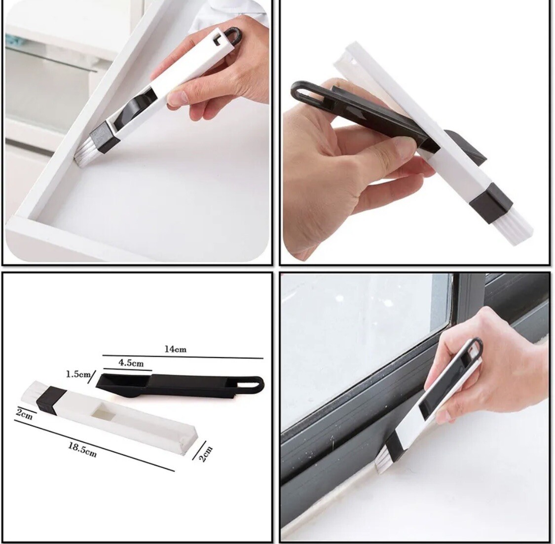 Lot of 5 Door Window Track Kitchen Hand-held Gap Cleaning Tools