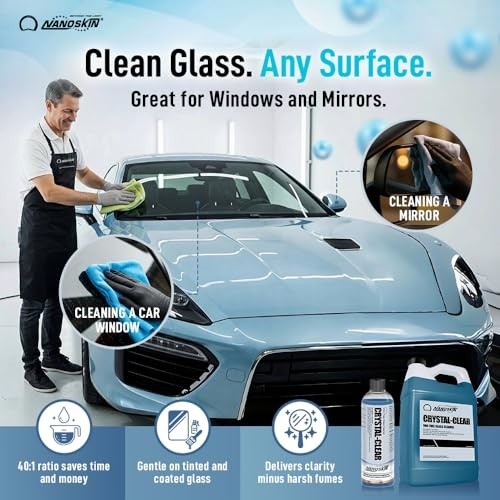 Eco-Friendly VOC-Free Glass Cleaner 5 Gallon – Ultra-Concentrated, Streak-Free F