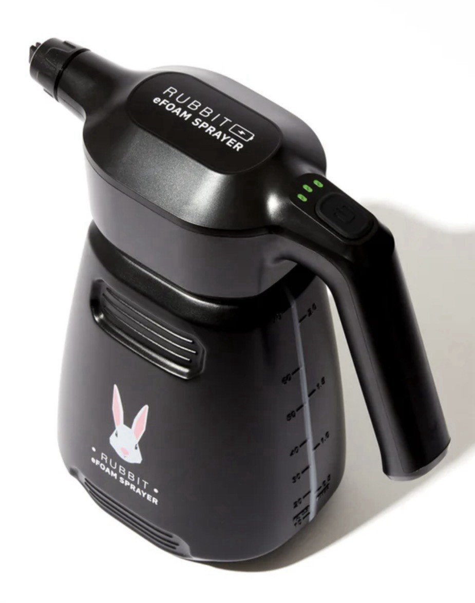 Rubbit e-Foam Sprayer Car Washing eFoam Sprayer New In Box With Charger