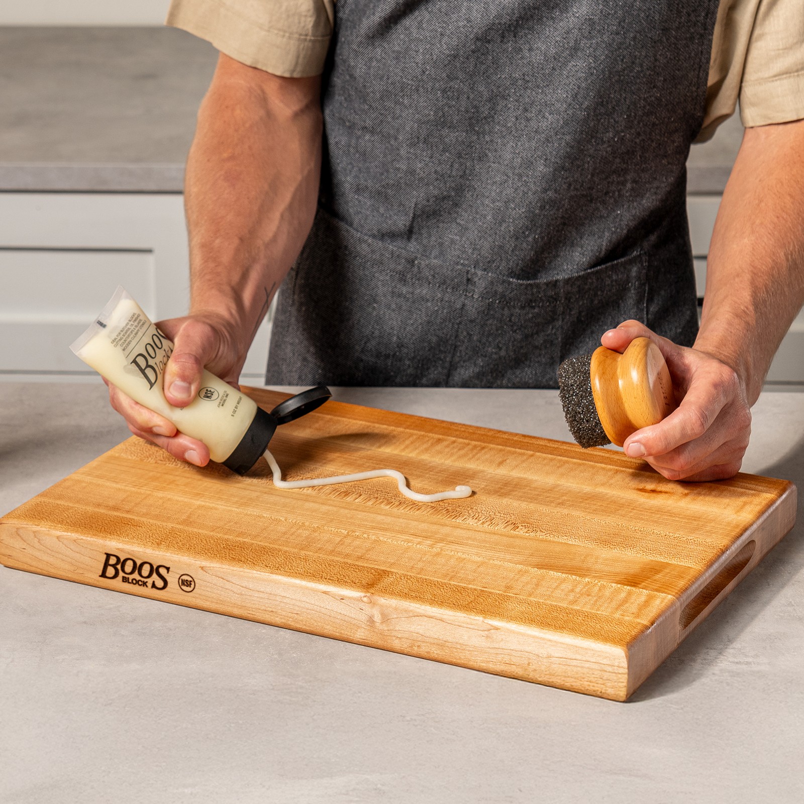 John Boos Block 5oz Wooden Butcher Block Board Moisture Cream (Open Box)