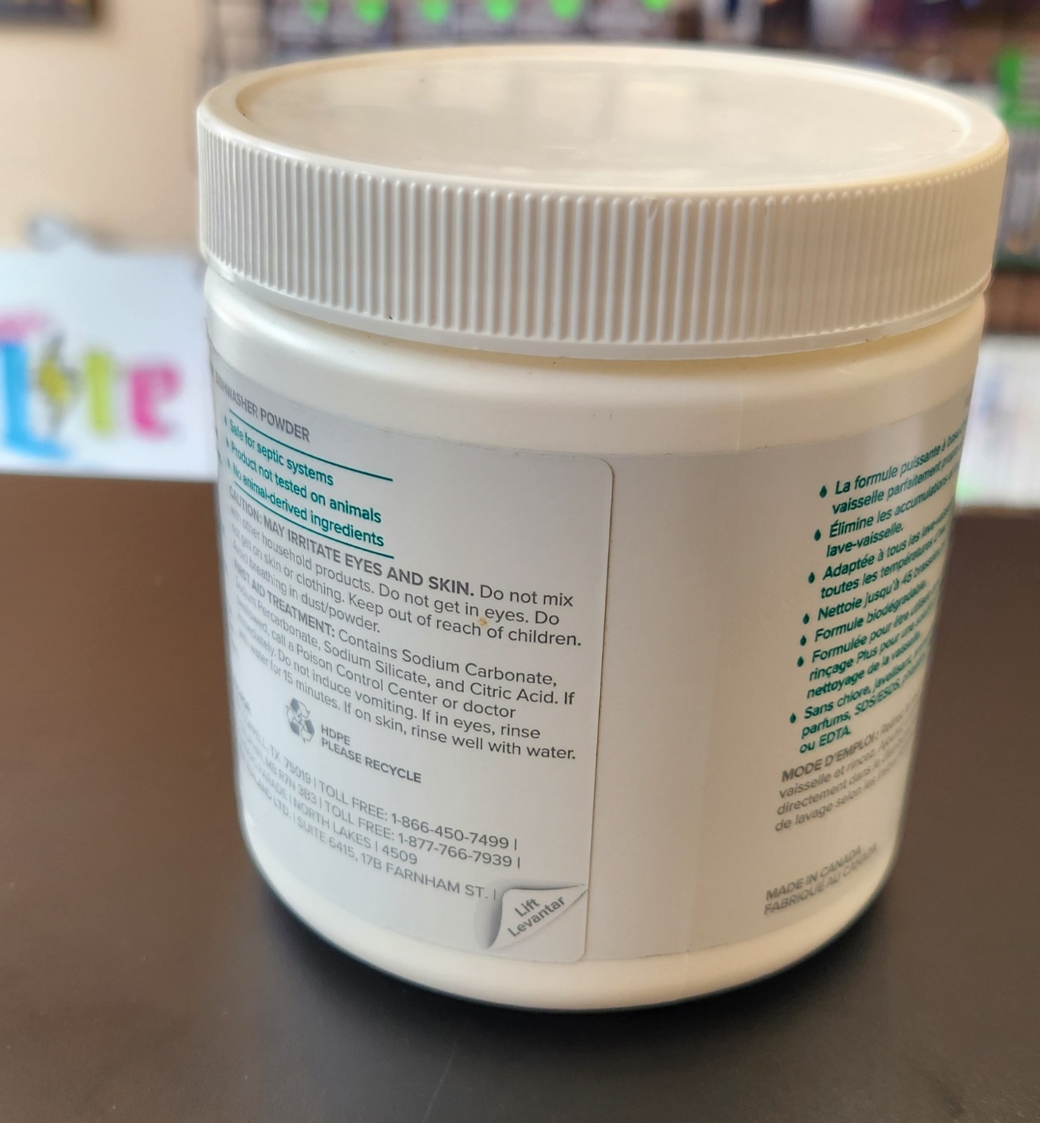 ✨ Norwex UltraZyme Dishwasher Powder – 450 g/15.87 oz – 403474 ✨