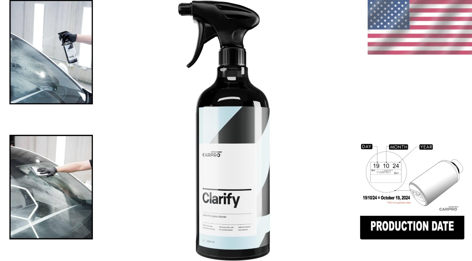 Streak-Free Car Window Cleaner – Safe on Ceramic Coatings