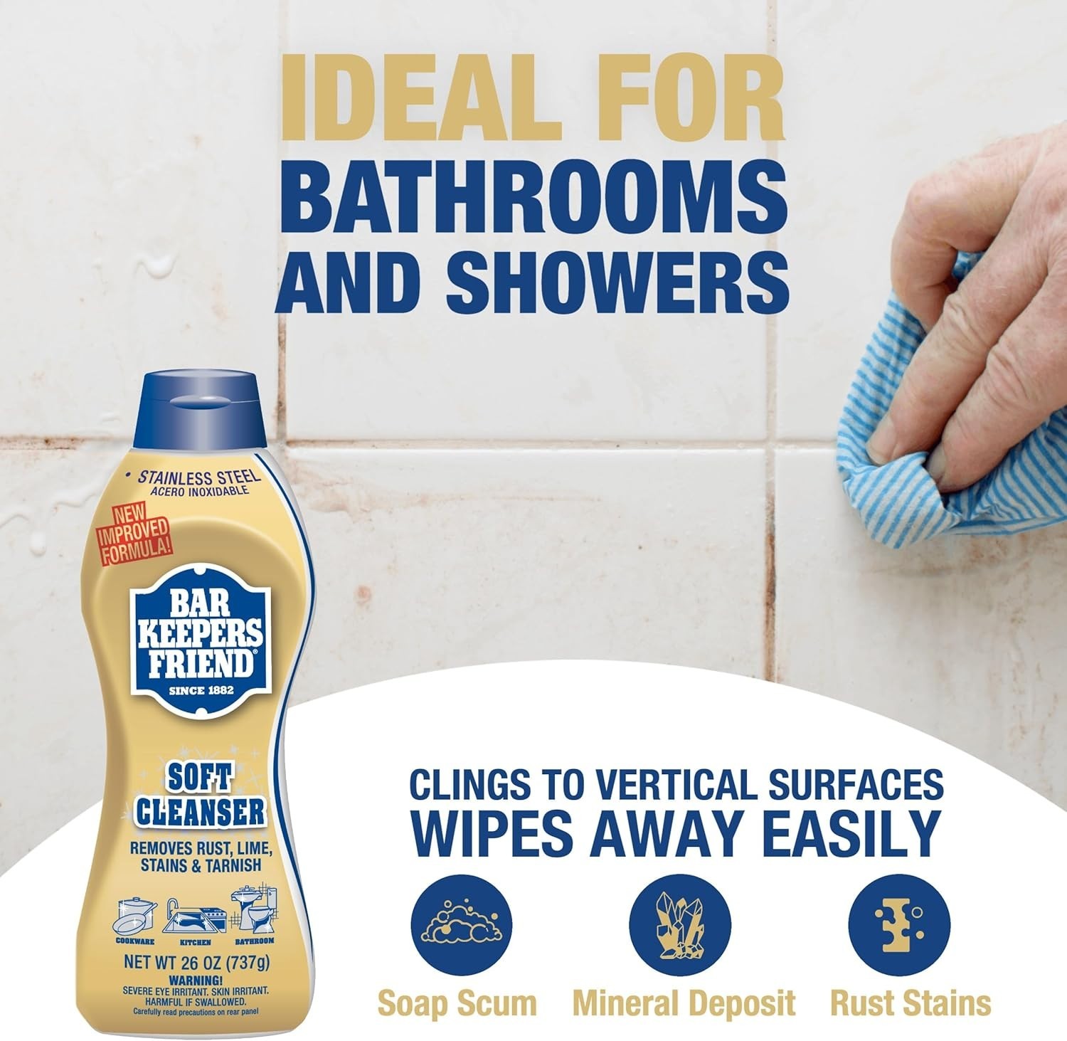 Soft Cleanser and MORE Foam Spray: All-Purpose 26 oz & 25.4 oz Citrus Cleaners