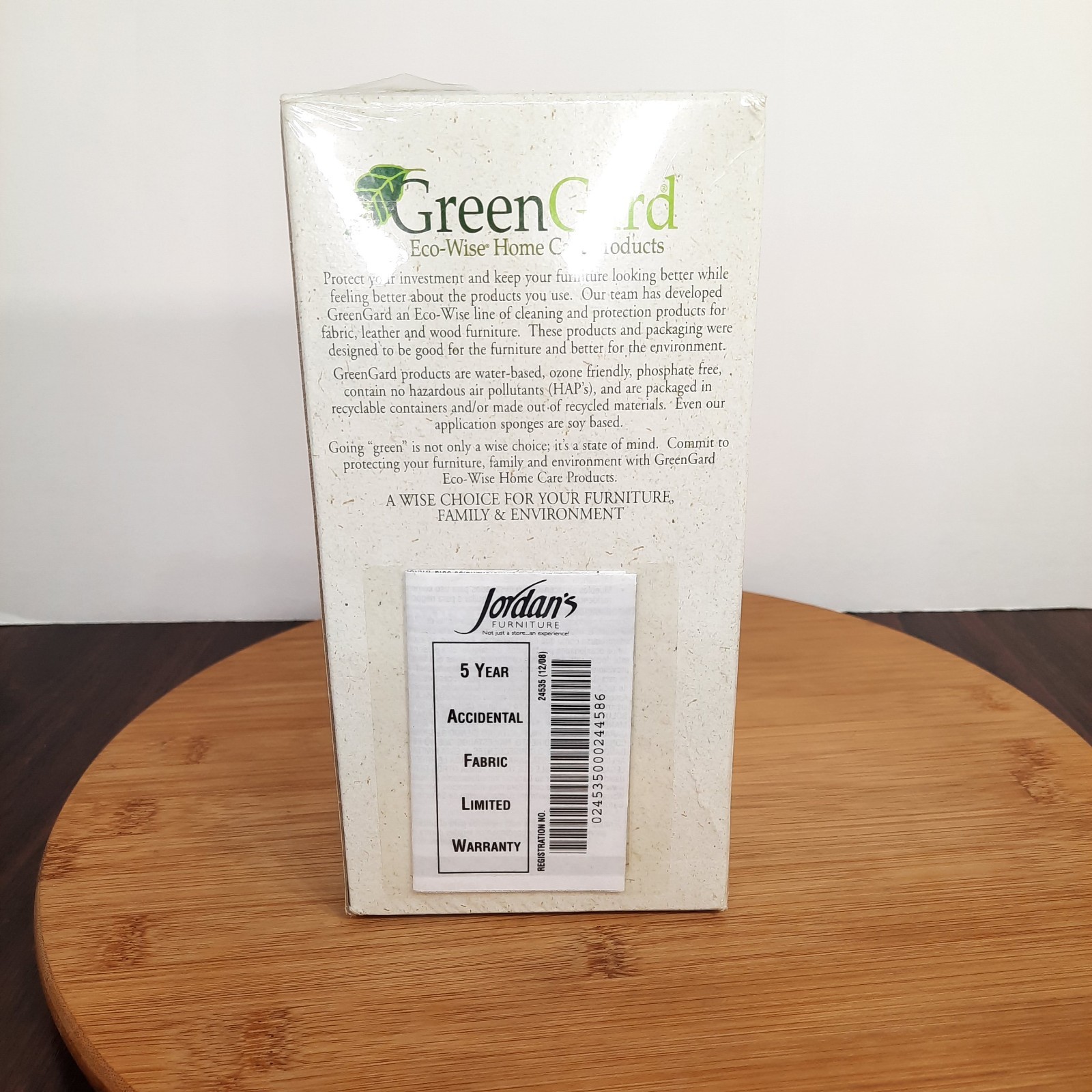Green Gard Eco-Wise Home Care Furniture Fabric & Microfiber Cleaner NEW