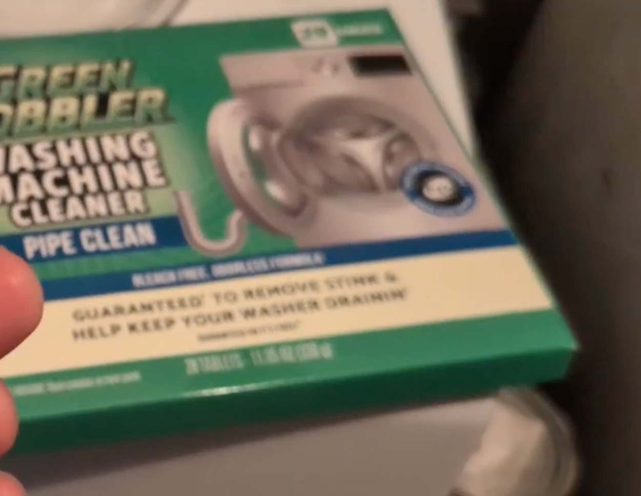 Green Gobbler Washing Machine Cleaner and Pipe Clean Eco Safe NO Bleach 28 count