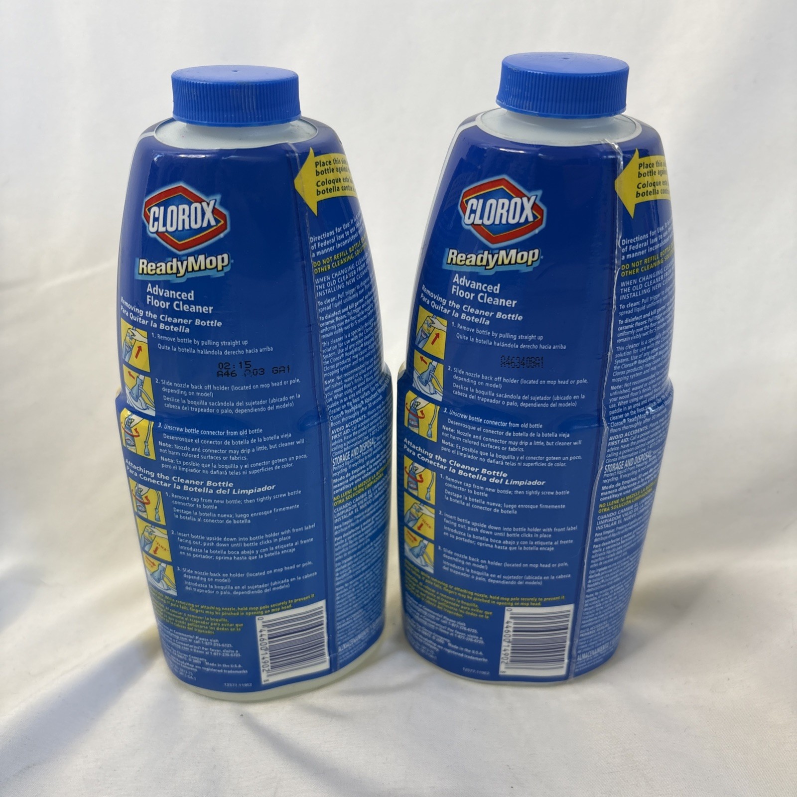 (2) Clorox Ready Mop Advanced Floor Cleaner 24oz Discontinued READ