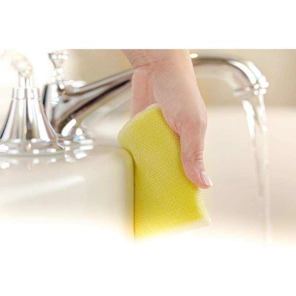All-Purpose Cleaning Pads Yellow 4 Pack 3 Pads per Pack