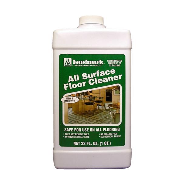 (3)- Lundmark 32OZ High Quality Liquid Concentrate All Surface Floor Cleaner