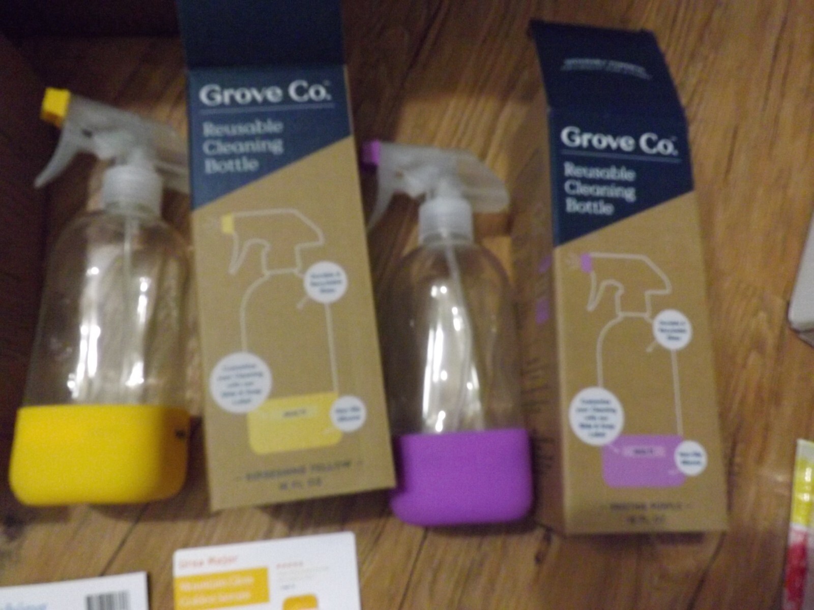 HUGE NEW LOT GROVE CO. reusable cleaning bottles dispenser hand wash cleaners ++