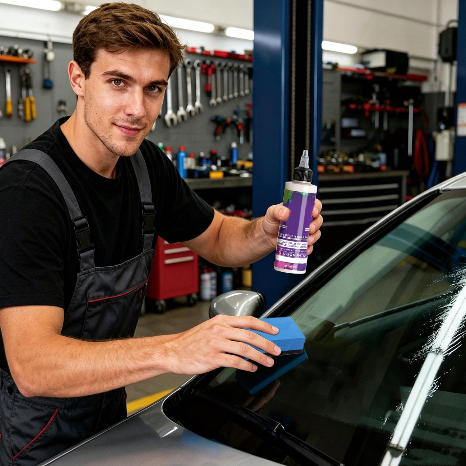 Car Glass Oil Film Cleaner 150ml Automotive Detailing Supplies Car