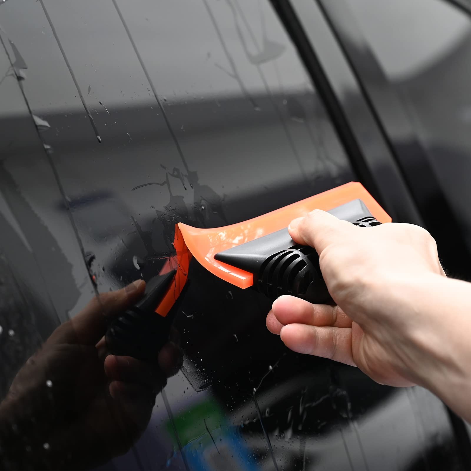 6” Small Silicone Squeegee 5-inch Handy Small Rubber Window Shower Squeegee …