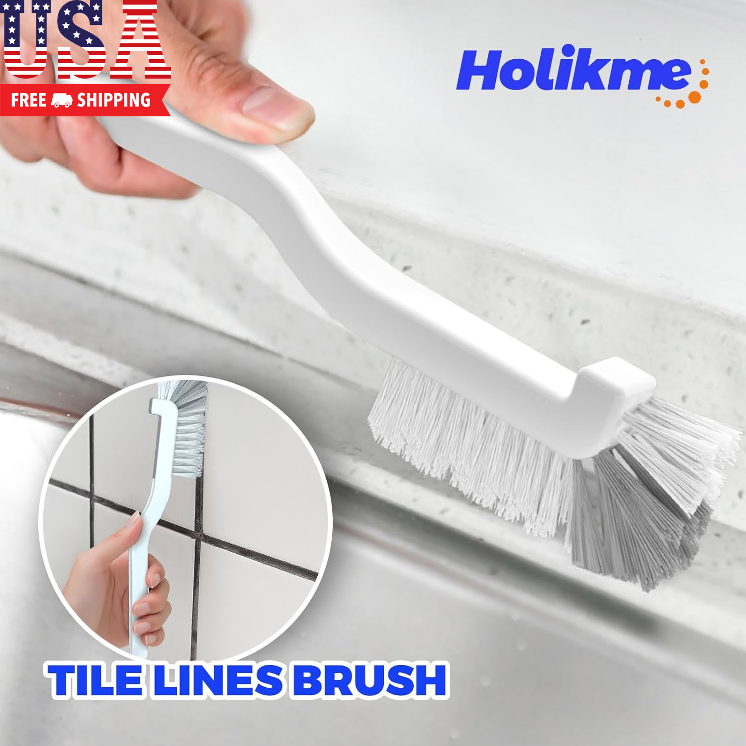 6 Pack Dish Brush with Handle Kitchen Cleaning Brush Set for Pot, Pan, Kitchen S