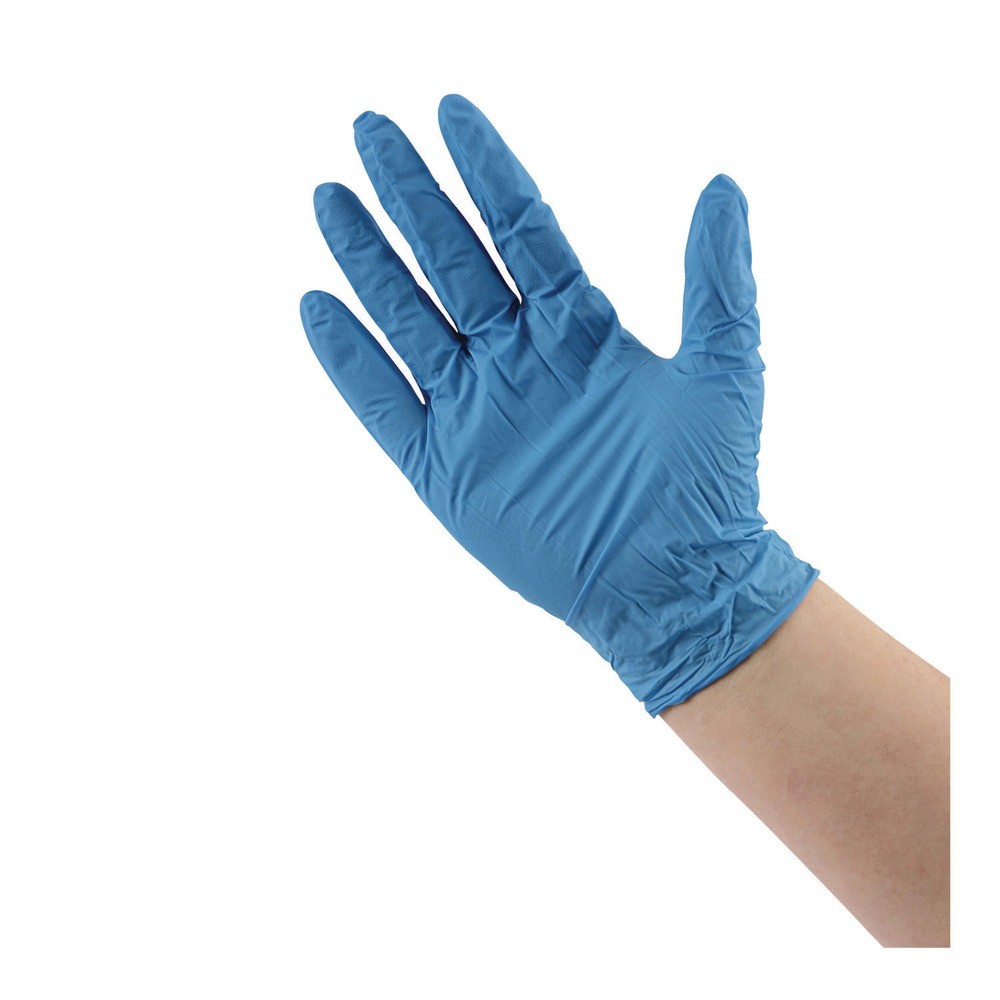 Boardwalk 395SBXA 5 mil Disposable Nitrile Gloves – Small, Blue (100/Box) New