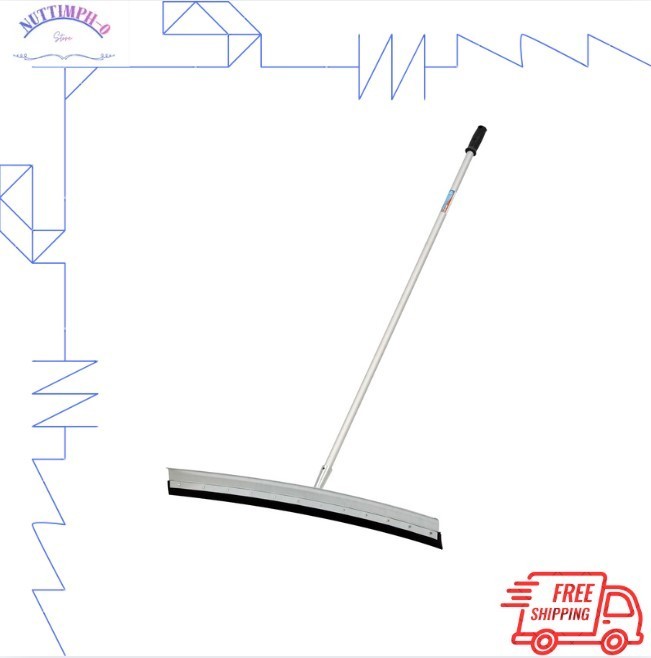 AquaDozer Max Kit 36″ Curved Floor Squeegee + 48″ Pole
