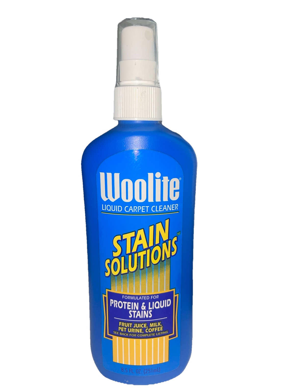 Woolite Stain Solutions Protein & Liquid Stains Carpet Cleaner 8.5 Oz. Rare