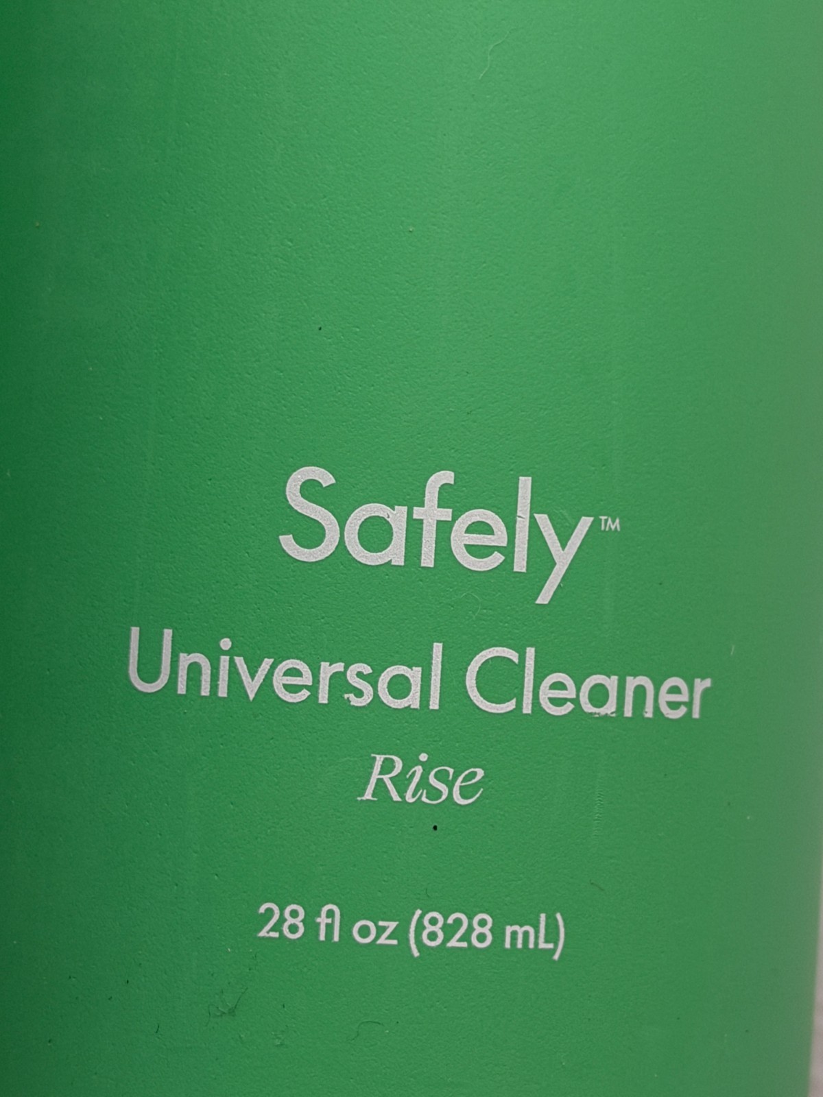 LOT 2: Safely UNIVERSAL CLEANER RISE 28 FL Oz Spray Bottle