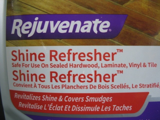 Rejuvenate Shine Refresher 1 Gallon One Step Floor Polish 128oz New and Sealed