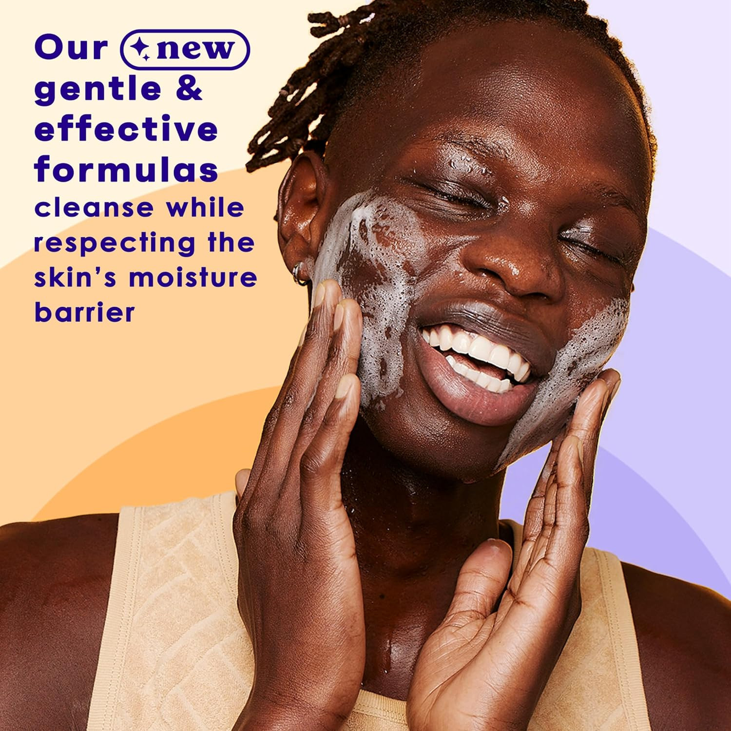 2-Pack Oil-Free Facial Cleansers with Citrus Scent, Morning Burst and Night Rela