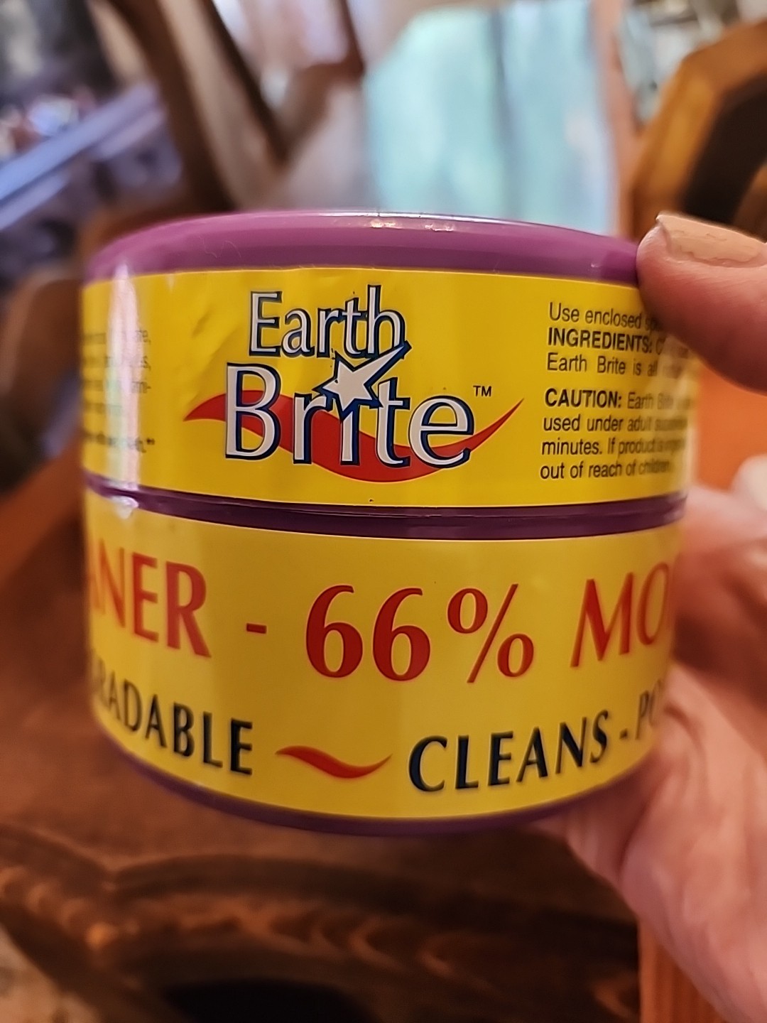 NEW Original Earth Brite Natural All Purpose Cleaner 17.5 oz France