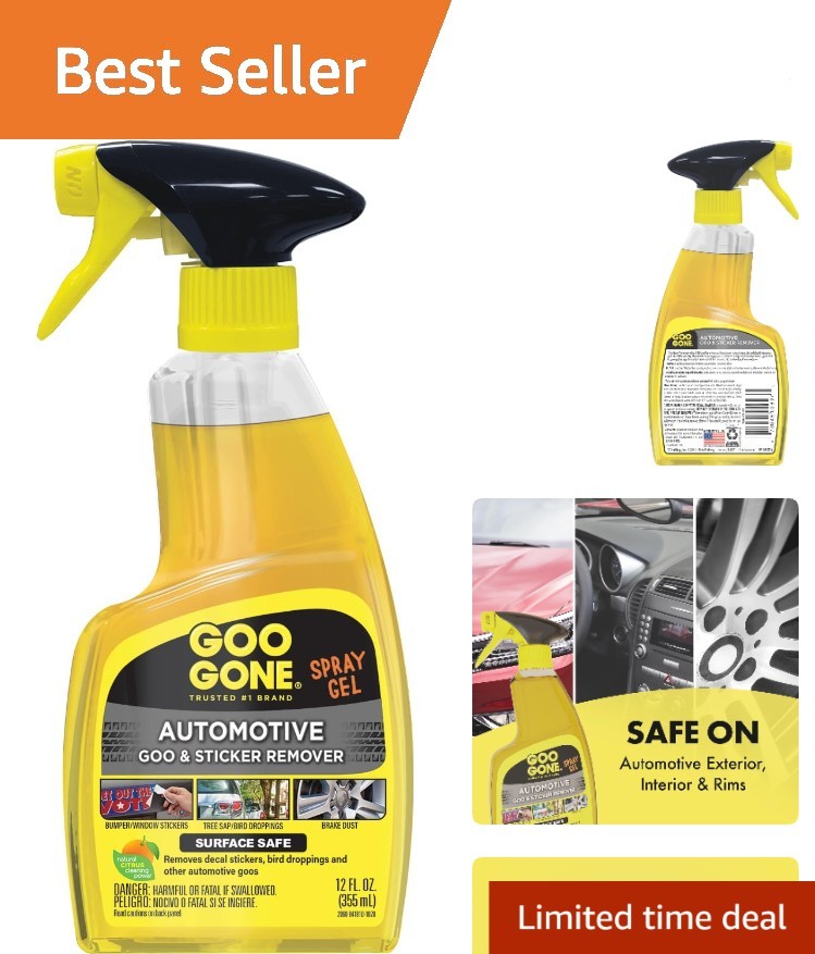 Automotive Spray Gel – 12 Fl. Oz. for Ultimate Interior & Exterior Care