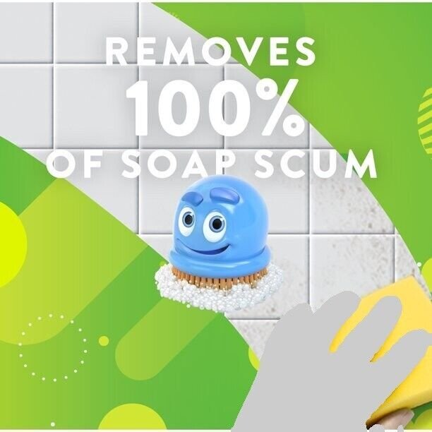 3 PACK Scrubbing Bubbles Bathroom Grime Fighter Spray Rainshower 22 Ounces