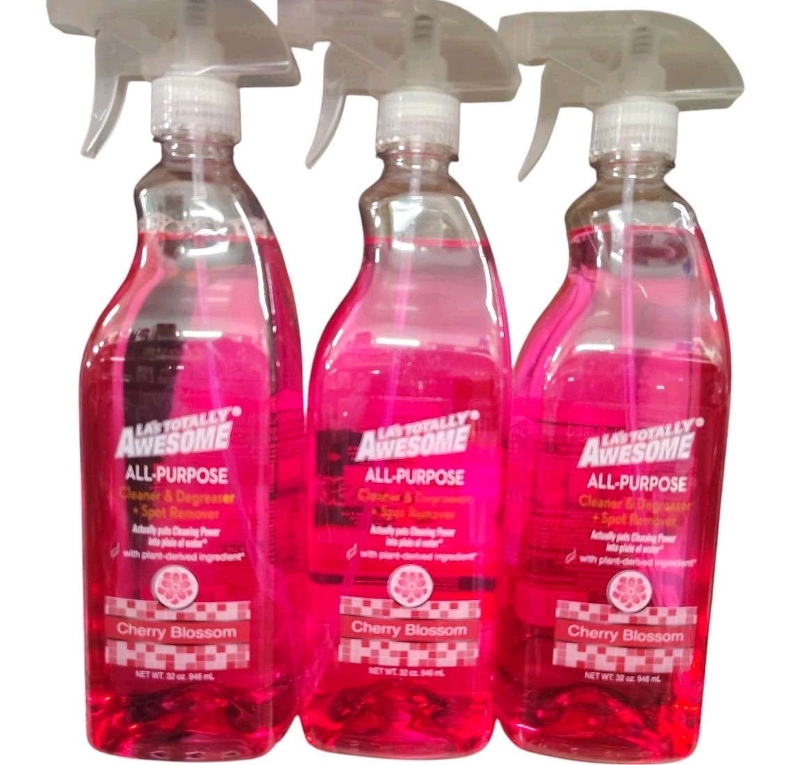 3 Pack LA’s Totally Awesome All Purpose Cleaner Cherry Blossom 32oz