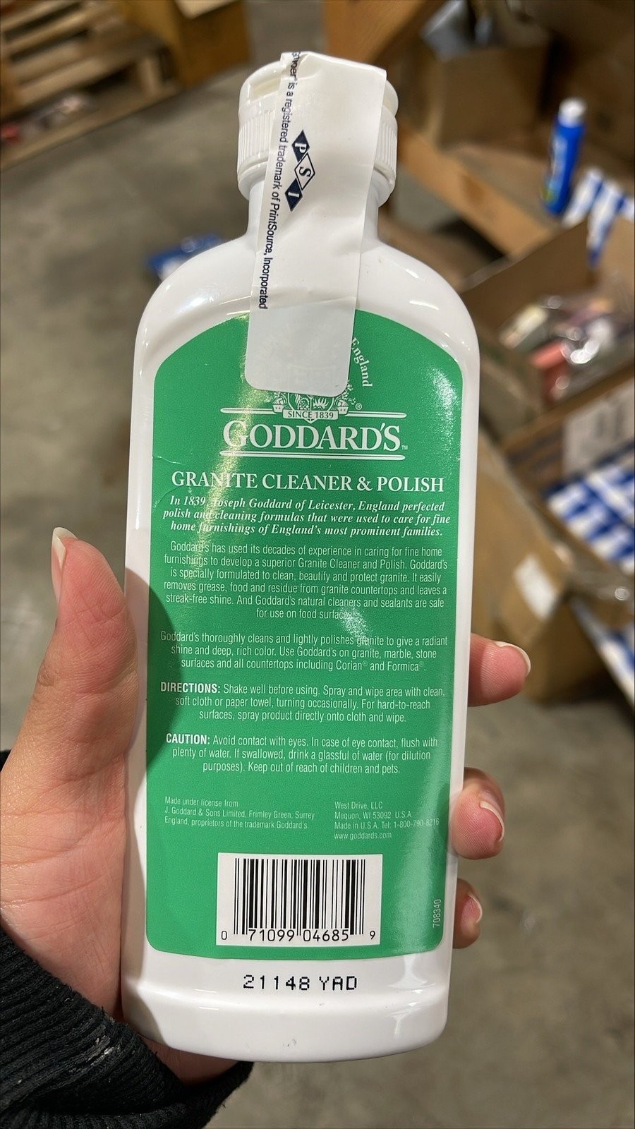 Goddard’s Granite & Stone Shine Polish 8 fl oz