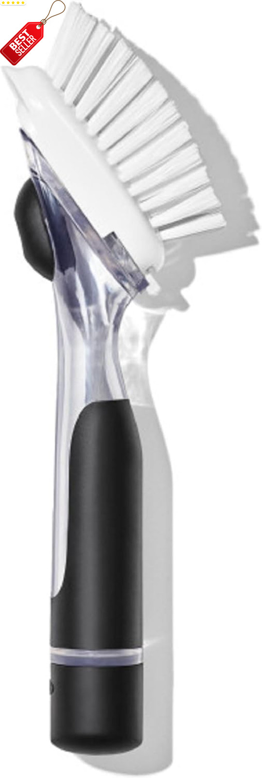 Good Grips Soap Dispensing Dish Scrub Brush, Cleaning Brush for Kitchen