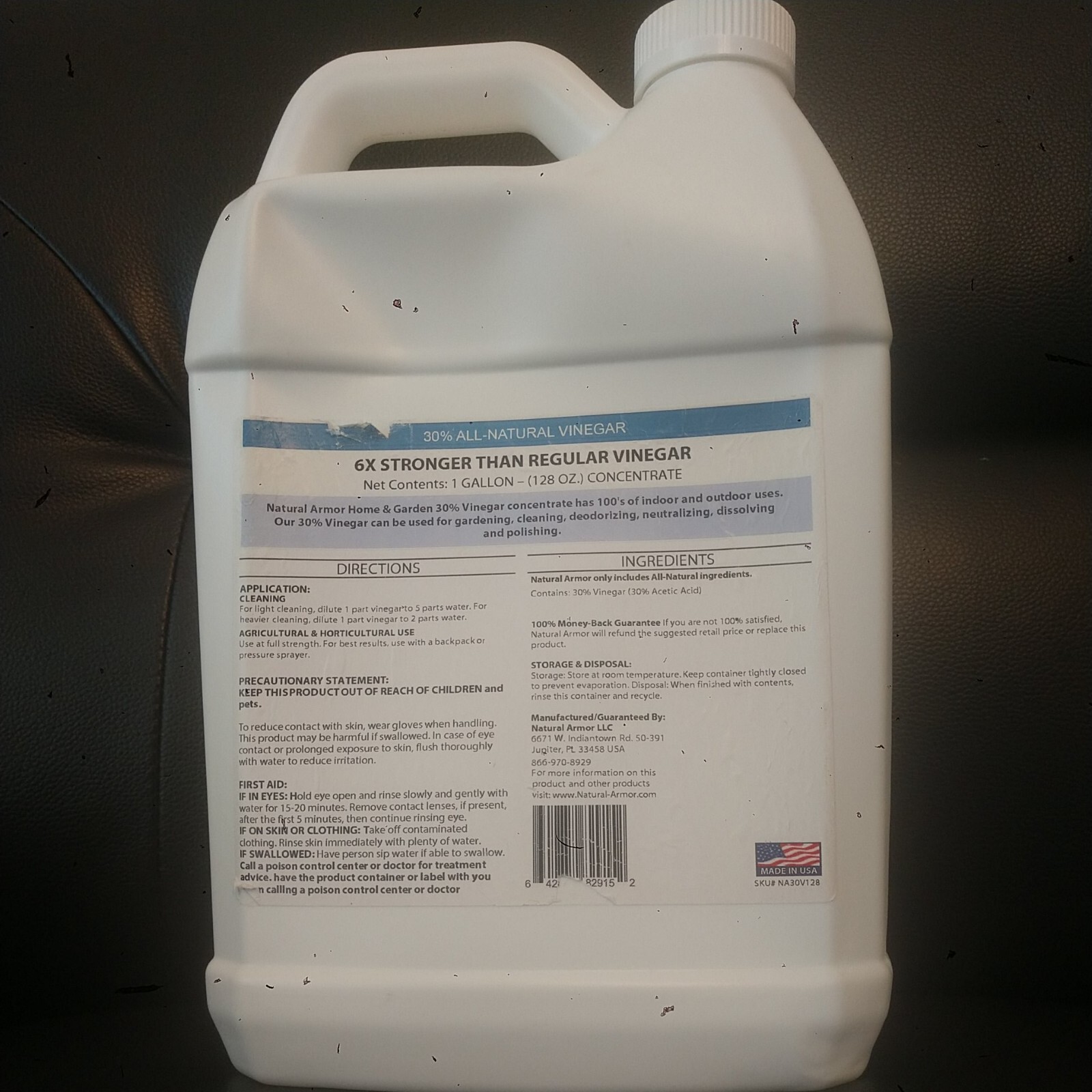 Natural Armor 30% Home & Garden 6% Stronger Concentrate 1 Gallon,indoor/ outdoor