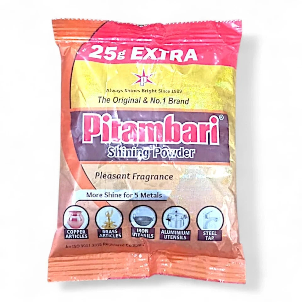 Pitambari Shining Powder Pleasant Fragrance For Copper and Brass
