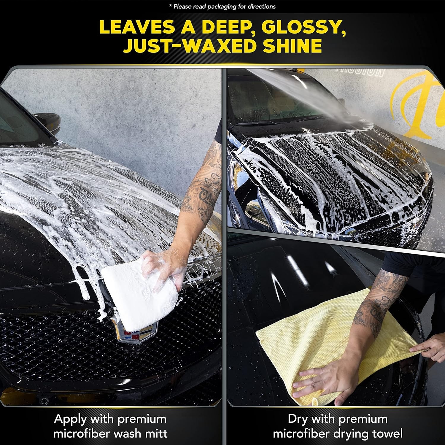 Meguiar’s Ultimate Wash & Wax Car Wash Soap 1 Gallon pH Balanced Formula