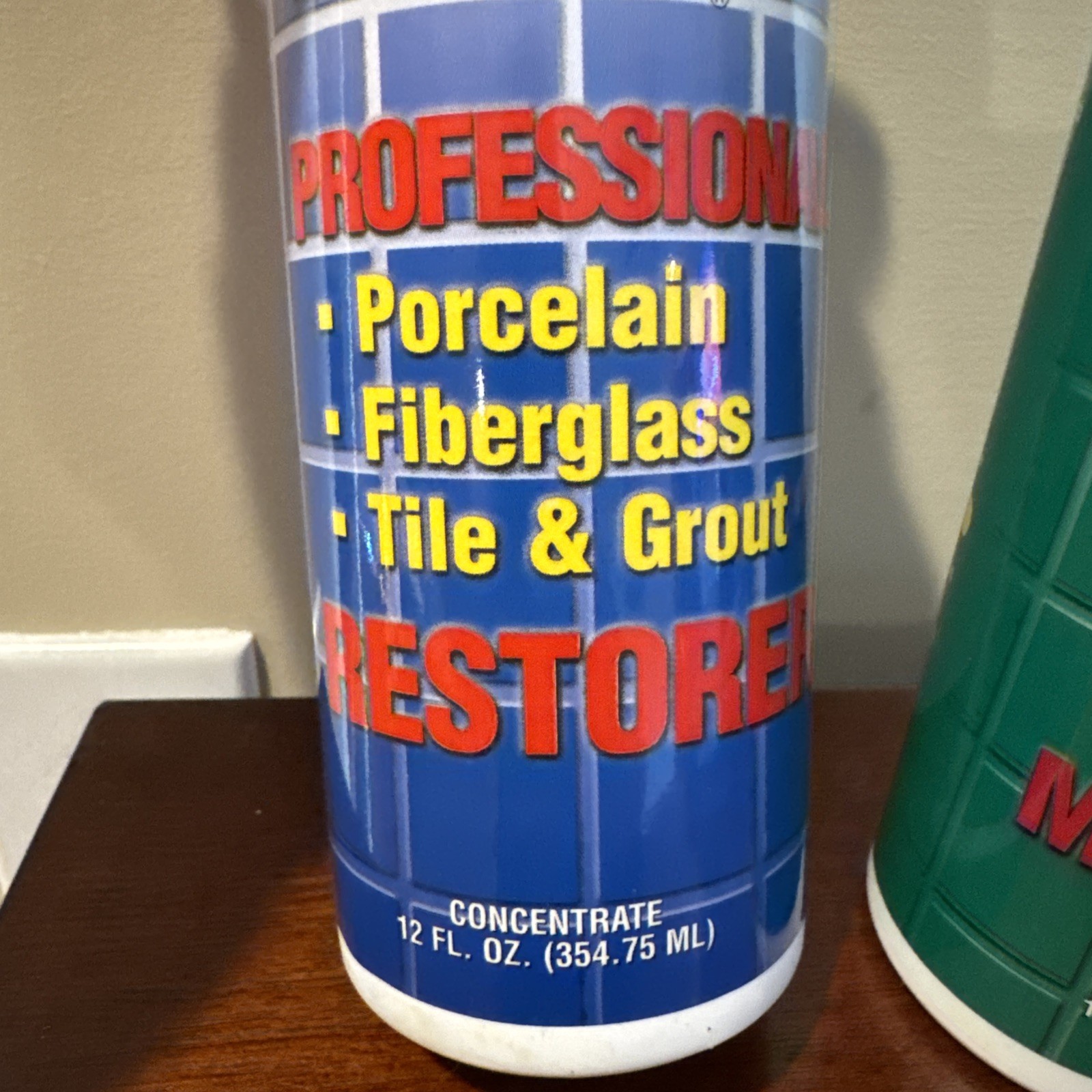 ZAP! Professional Tile Grout Cleaner Restorer & Maintainer NEW Bottles (1 Each)