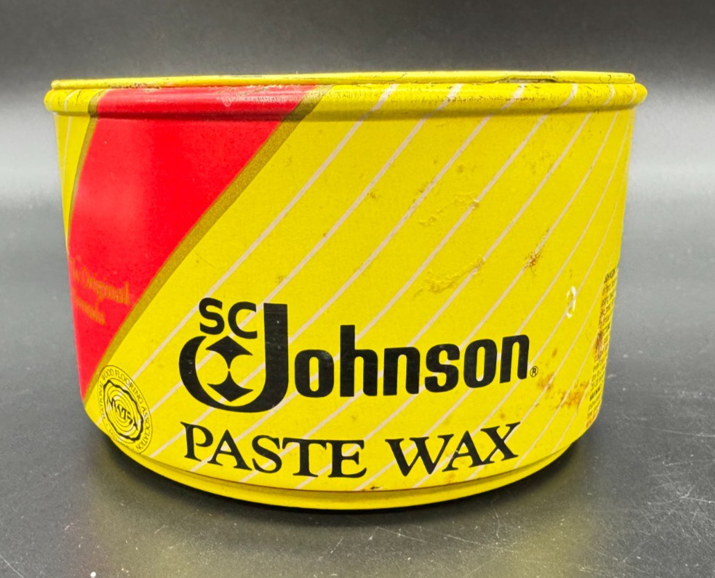 SC Johnson Paste Wax, Discontinued, 11 Oz w/out Lid