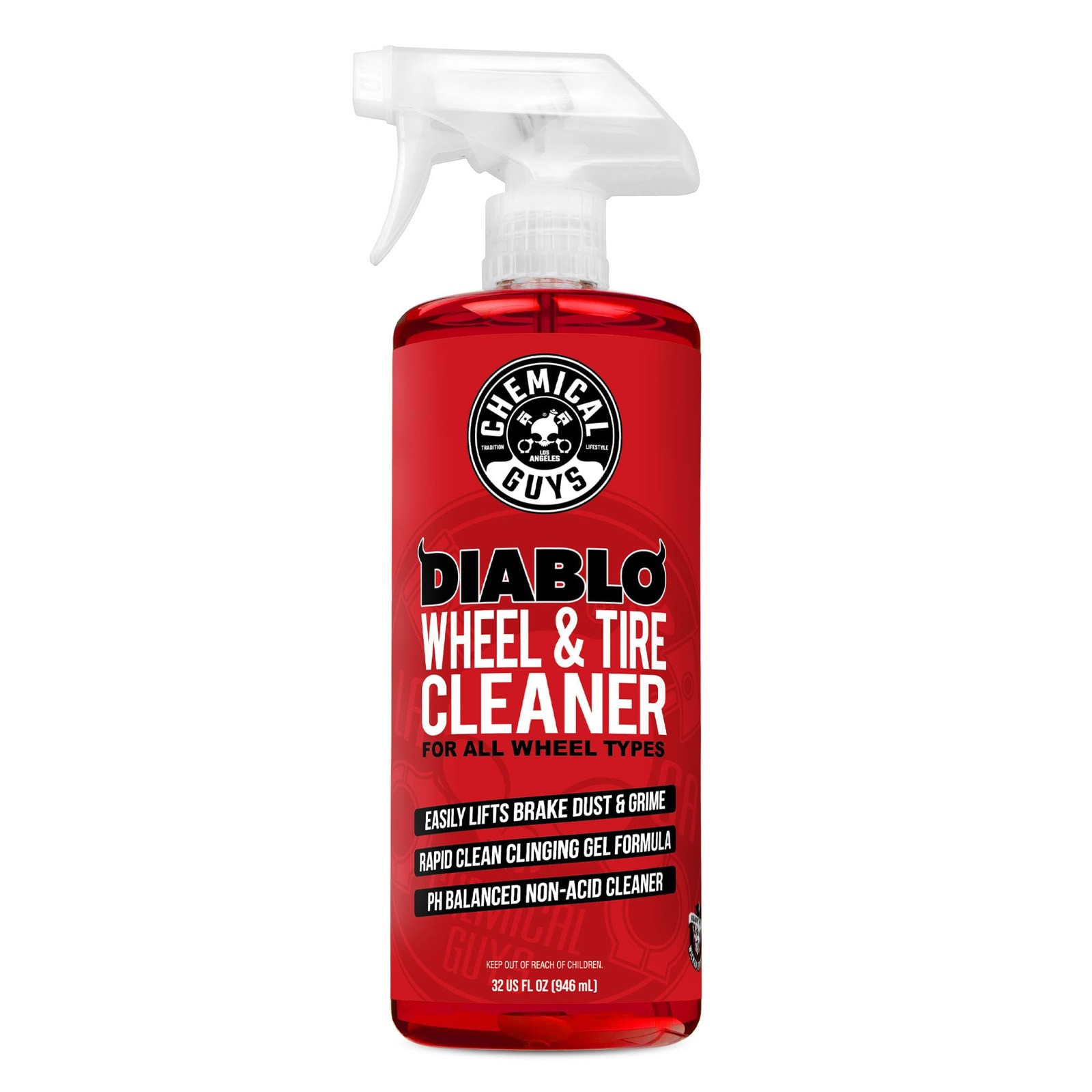 Foaming Wheel Cleaner Gel Safe All Finishes Cars Trucks SUVs Motorcycles 32oz