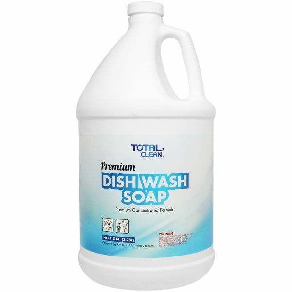 Total Clean Premium Dish Wash Soap, 1 Gallon – 4 bottles, TC-DS200
