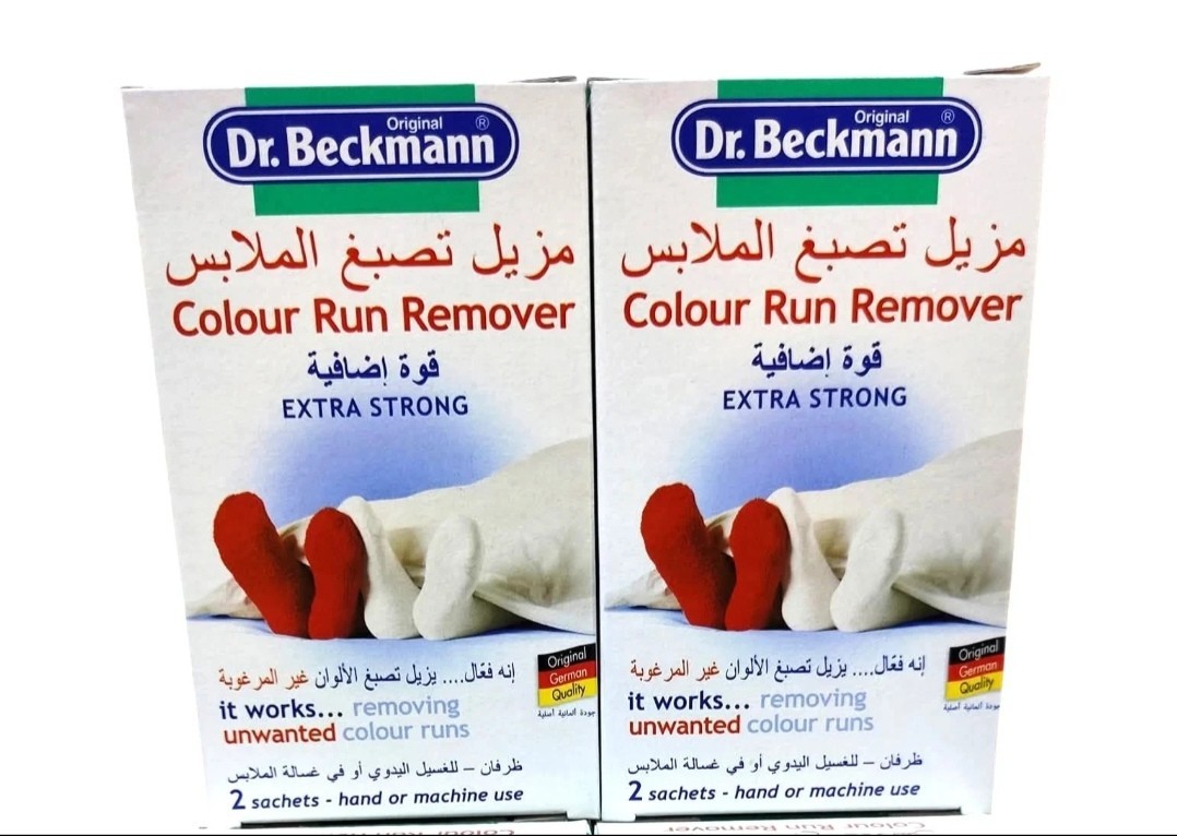 Dr. Beckmann Colour Run Remover, Restores Original Color, Removes Greyings